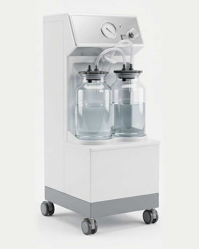 Aspirateur électrique chirurgical 2 × 2,5 L
