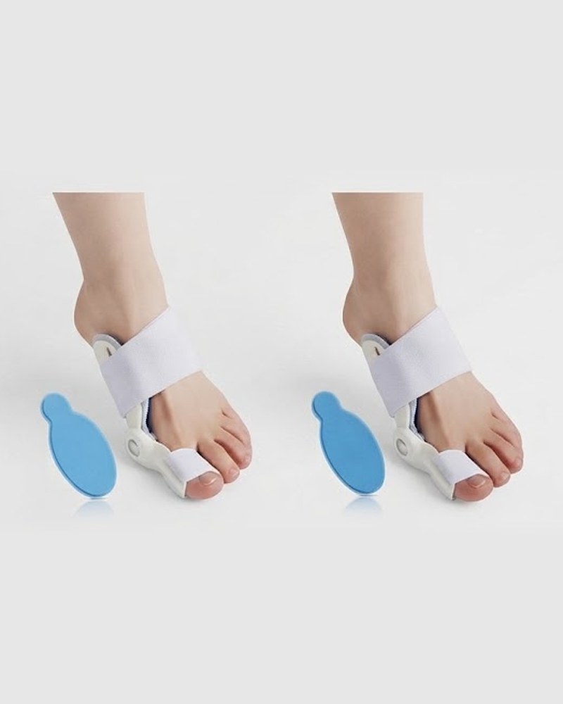 Attelle hallux valgus avec coussinet en silicone