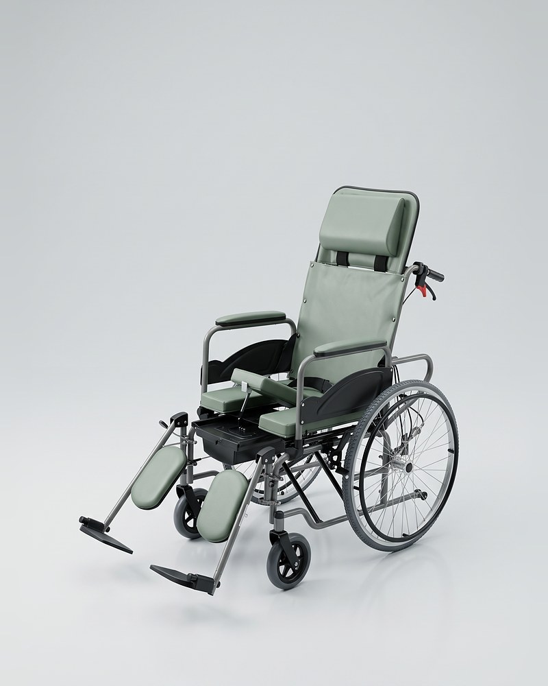 Fauteuil roulant lit garde-robe