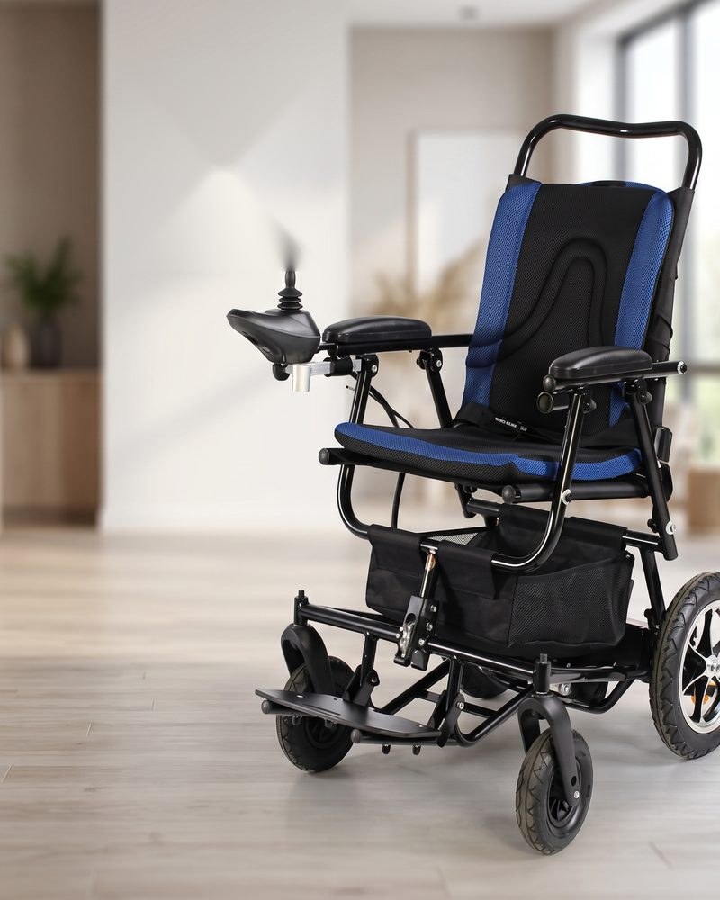 Fauteuil roulant électrique pliable
