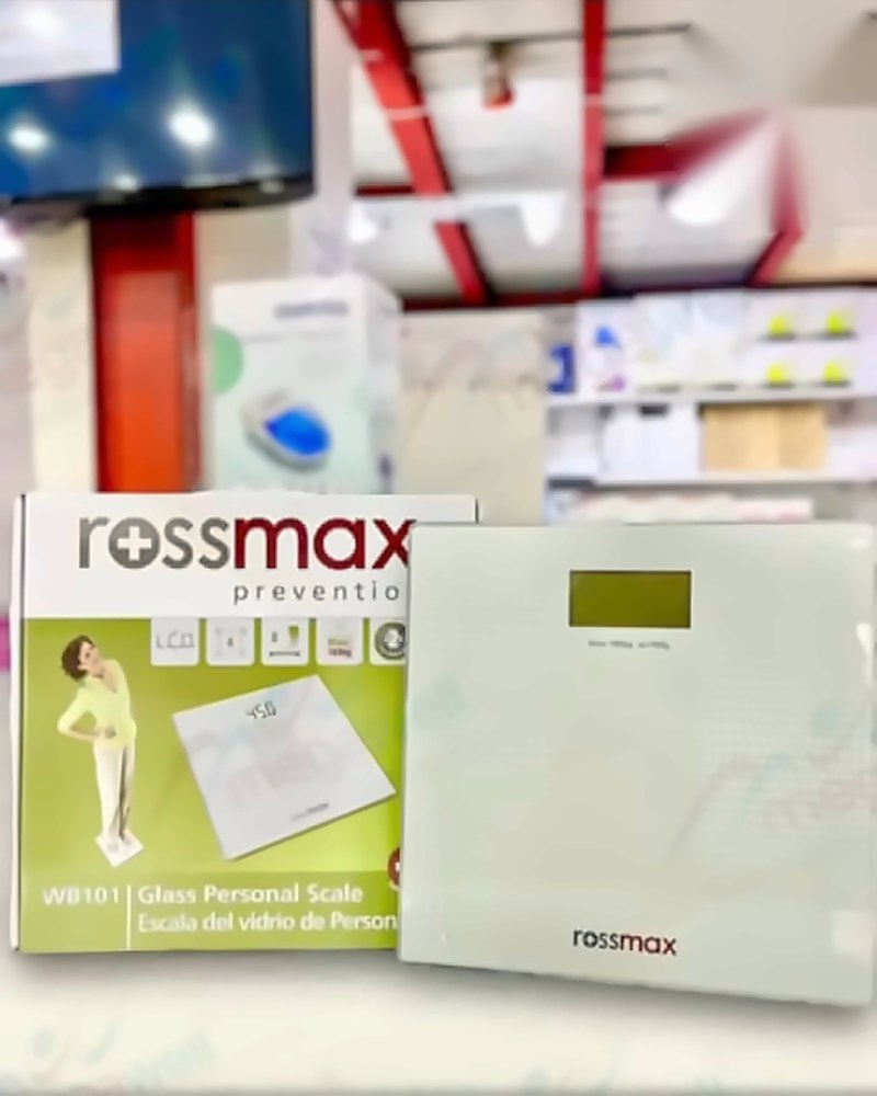 Pèse-personne en verre Rossmax WB101